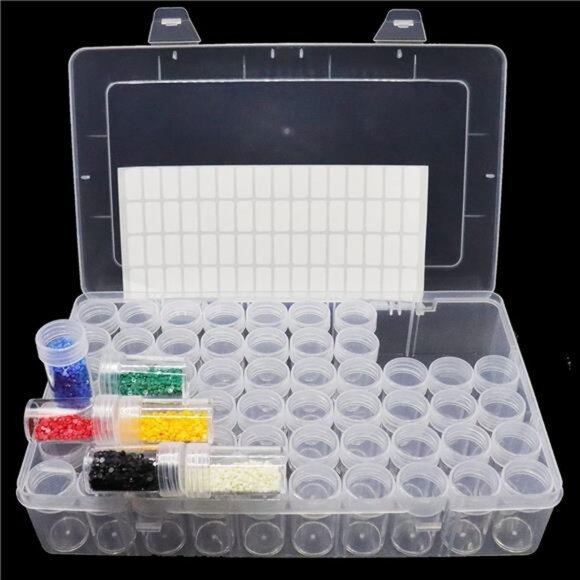 60 Grids 5D Diamond Painting Box Storage Containers Diamond Art - Picture 1 of 5